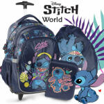 PASO Stitch gurulós iskolatáska SZETT - Stitch World (5903162124537SZ)