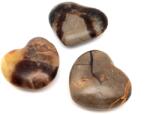 R. M. ékszer Ásványok Szeptária barna szív 3cm (078084)