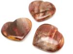 R. M. ékszer Ásványok Fa kövület szív 3-3, 5cm (078078)