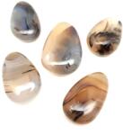 R. M. ékszer 25/30mm Achát dendrites csepp (049662)