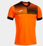 Joma Eco Supernova Short Sleeve T-shirt Orange Black 2xs