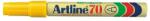 Artline Permanent marker ARTLINE 70, corp metalic, varf rotund 1.5mm - galben (EK-70-YE) - officeclass