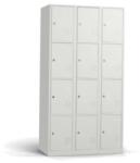 DULAP METALIC PENTRU VALORI CU 12 COMPARTIMENTE, 1000x500x1800 mm, ZERO (9611300) Dulap arhivare