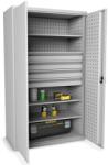  DULAP METALIC PENTRU SCULE CU 4 SERTARE SI 3 RAFTURI 1000x500x1900 mm (LxlxH), EXTRA (610075M) Dulap arhivare