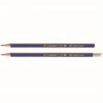 Faber-Castell Creion grafit HB fara guma Goldfaber 1221 Faber-Castell (FC112500) - officeclass