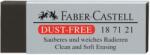 Faber-Castell Radiera Creion Dust Free Neagra 24 Faber-Castell (FC187171) - officeclass