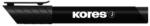 Kores Marker Permanent Negru Varf Rotund 3Mm Kores (KO20930) - officeclass