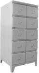  CLASIFICATOR CU 2X5 SERTARE SI PICIOARE 690x650x1417 (LxlxH), ECO+ (98115229) Dulap arhivare