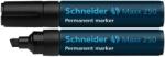 Schneider Permanent marker SCHNEIDER Maxx 250, varf tesit 2+7mm - negru (S-125001) - officeclass
