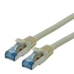 Roline Kábel S/FTP PATCH CAT6a LSOH, 5m, szürke 21.15. 2805-50 (21.15.2805-50)