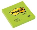 Post-it 76x76mm 100lap neon zöld jegyzettömb 7100177477 (7100177477)