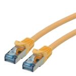 Roline Kábel S/FTP PATCH CAT6a, LSOH, 15m, sárga 21.15. 2828-30 (21.15.2828-30)