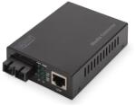 Digitus Média Konverter, Gigabit Ethernet Multimód, fekete DN-82120-1 (DN-82120-1)