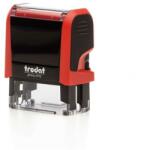 TRODAT Bélyegző, TRODAT "Printy 4912", piros ház, fekete párnával 4912P (4912P)