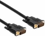  OEM DVI-D - DVI-D M/M video kábel 2m fekete dual link XDVIKABDVIDUAL1 (XDVIKABDVIDUAL1)