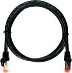 NIKOMAX Patch kábel S/FTP CAT6a LSOH, Essential Series, 2m, fekete NMC-PC4SA55B-ES-020-C-BK (NMC-PC4SA55B-ES-020-C-BK)