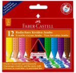 Faber-Castell Faber-Castell: Radírozható vastag zsírkréta készlet - 12 db-os