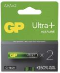 GP Batteries GP Ultra Plus alkáli elem AAA 2db B03112 (B03112)