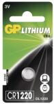 GP Batteries GP CR1220 lítium gombelem 1db/bliszter B15201 (B15201)