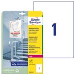 AVERY Etikett AVERY L8001-10 210x297mm antimikrobiális fehér 10 címke/doboz 10 ív/doboz (L8001-10) - pcx