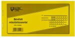 VECTRALINE Nyomtatvány bevételi pénztárbizonylat VECTRALINE fekvő 25x3 lapos B318-102/A/V (B318-102/A/V)