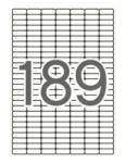 APLI Etikett, univerzális, kerekített sarkú, 25, 4x10 mm, APLI, 1890 etikett/csomag 12927 (12927)
