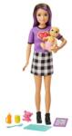 Mattel Barbie Skipper: Lila hajú bébiszitter kisbabával