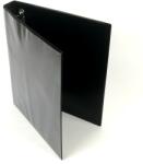 KARTON P+P Gyűrűskönyv panorámás 40mm 4 gyűrű fekete 5-132 (5-132)