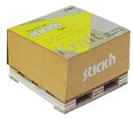 STICK N StickN KraftCube 76x76 mm 400 lap barna öntapadó natúr újrahasznosított jegyzettömb 21816 (21816)