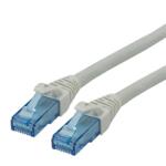 Roline Kábel S/FTP PATCH CAT6a LSOH, 10m, szürke 21.15. 2807-40 (21.15.2807-40)