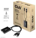 Club 3D ADA Club3D DisplayPort to Dual Link DVI-D HDCP OFF version Active Adapter M/F - Apple Cinema Kijelzőkhöz CAC-1010-A (CAC-1010-A)