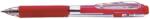 Pentel Golyóstoll, 0, 35 mm, nyomógombos, PENTEL "BK437", piros BK437-B (BK437-B)