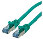 Roline Kábel S/FTP PATCH CAT6a LSOH, 1m, zöld 21.15. 2831-100 (21.15.2831-100)