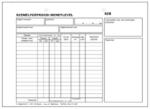  D. GEPJ. 36/5 A5 100lapos fekvő "Személygépkocsi menetlevél" nyomtatvány (D.GEPJ.36/5) - pcx