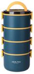 Too KT-114-BL kék műanyag ételhordó, 15x15x33 cm (KT-114-BL)
