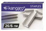 KANGARO Tűzőkapocs KANGARO 26/6 1000 darabos C526326 (C526326)