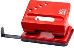 ICO Lyukasztó SAX 408 2 lyukú fém 30 lap piros 7310002002 (7310002002)