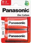 Panasonic RedZinc R20RZ/2BP D/góliát cink-mangán tartós elem 2 db/csomag R20R-2BP (R20R-2BP)