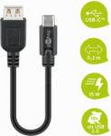 Goobay USB-C 3.1/M - USB-A 3.0/F, 0, 2m, kábel