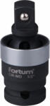 Fortum csuklós adapter, impakt 1/2" dugókulcsok gépi befogásához, 1/2" gépi befogás, CrMo