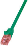 LogiLink Patch kábel PrimeLine, Cat. 6, U/UTP, zöld, 3 m