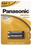 Panasonic LR03APB/2BP 1, 5V AAA alkáli tartós mikroceruza elem 2 db/csomag LR03APB-2BP (LR03APB-2BP)