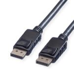 Roline Kábel DisplayPort v1.2, 1m, fekete 11.04. 5980-20 (11.04.5980-20)