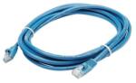  OEM RJ45 CAT6 UTP - RJ45 CAT6 UTP M/M adatkábel 3m kék LSOH XUTPSZC6KAB3K (XUTPSZC6KAB3K)