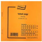  Nyomtatvány vételi jegy 50x3 lapos 22570 (22570)