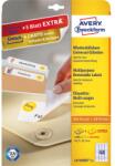 AVERY L4736REV-25 45, 7x21, 2mm visszaszedhető 1440db-os etikett (L4736REV-25) - pcx