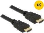Delock High Speed HDMI-kábel típusú Ethernet HDMI A dugós HDMI A dugós 4K 0, 5 m