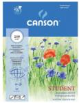 Canson Student A5 250g-os 10 lapos ragasztott finoman texturált akvarellblokk CAP6666-867 (CAP6666-867)