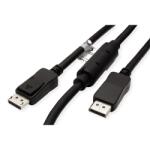 Valueline Kábel DisplayPort 1.2 Aktív DP - DP, 4K60Hz, M/M, 15m, fekete 14.99. 3495-2 (14.99.3495-2)