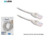 S-Link Kábel - SL-CAT15 (UTP patch kábel, CAT5e, szürke, 15m) 2646 (2646)